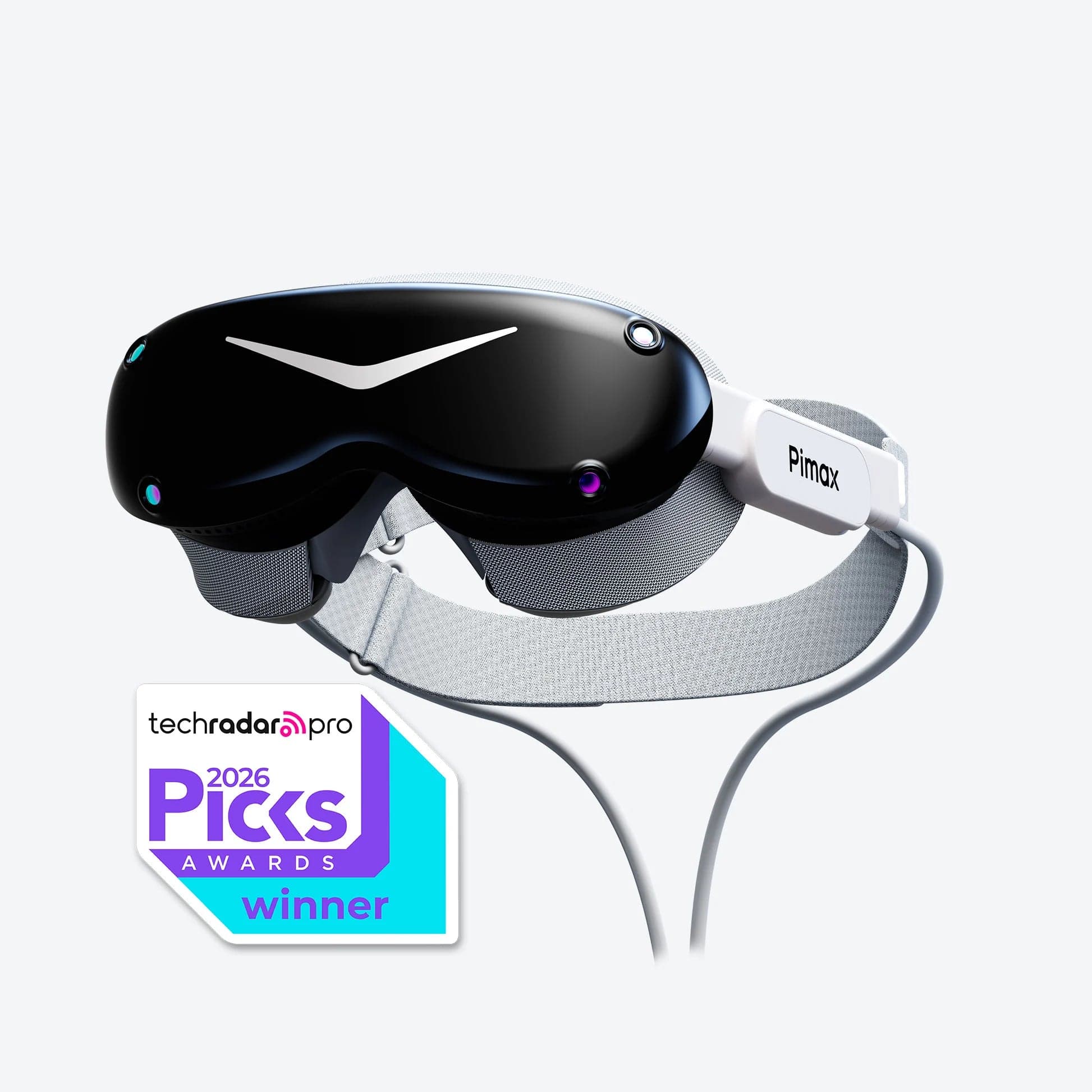 Compact PC VR headset for sim and flight.